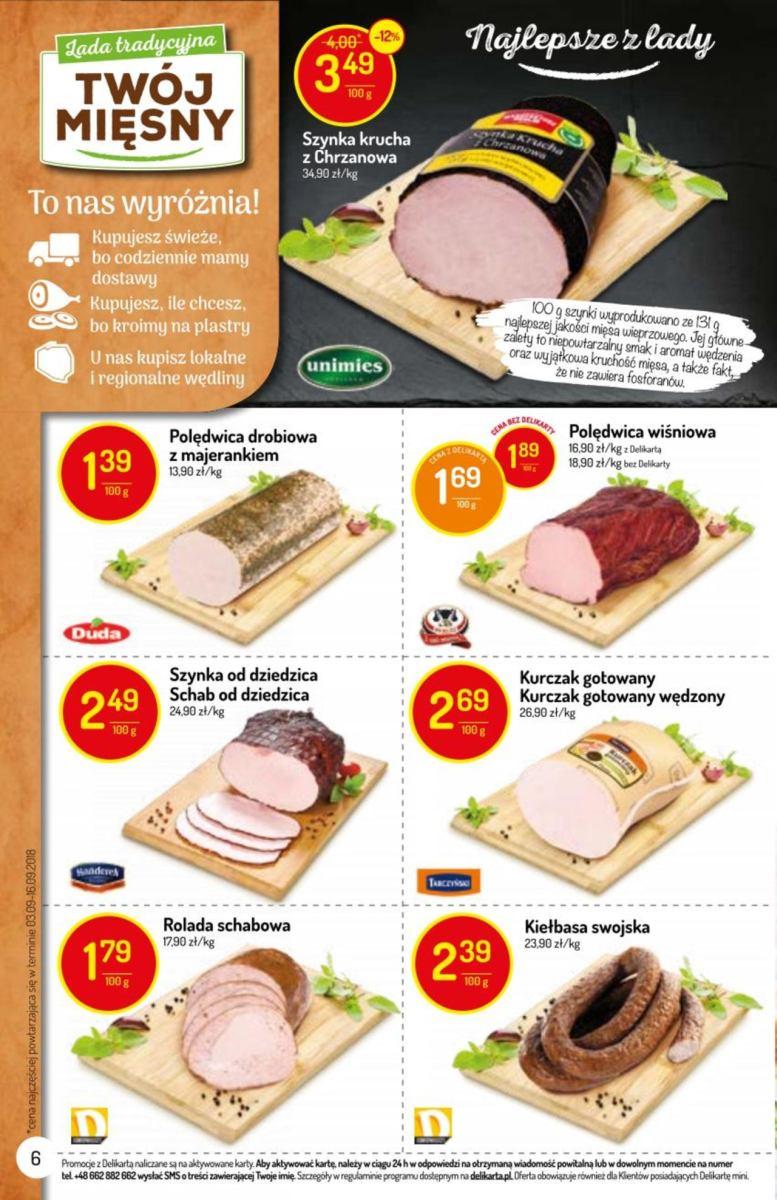 Gazetka promocyjna Delikatesy Centrum str. 6