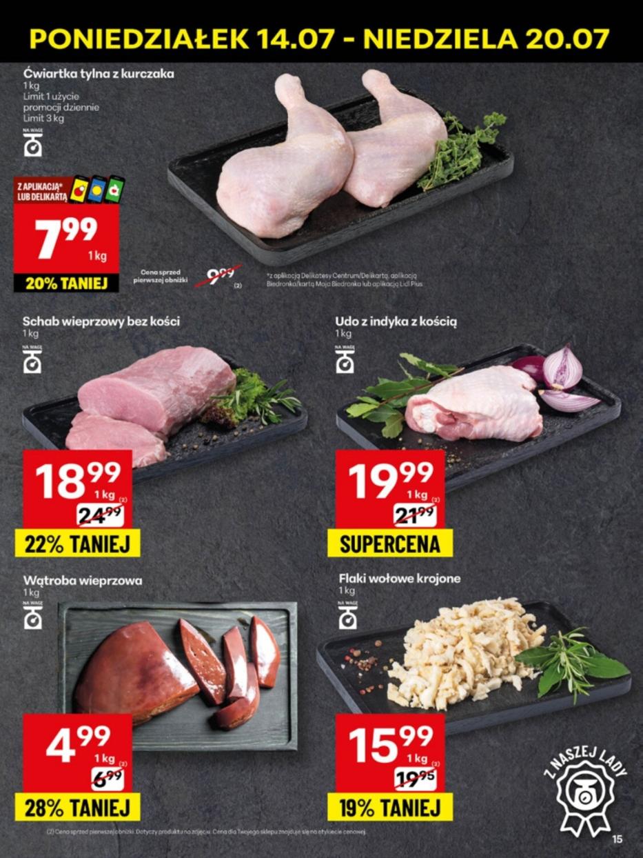Gazetka promocyjna Delikatesy Centrum str. 15