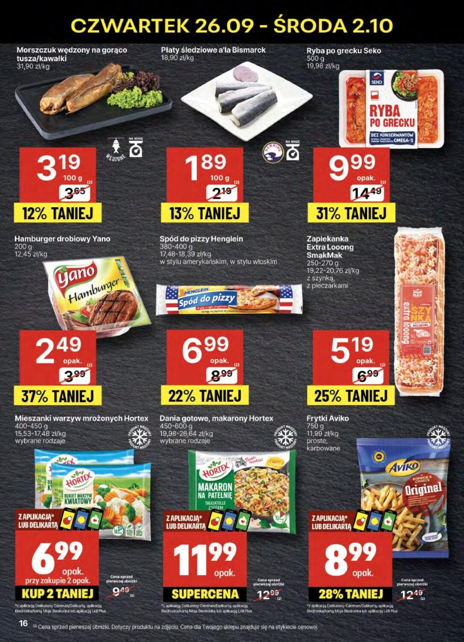 Gazetka promocyjna Delikatesy Centrum str. 16