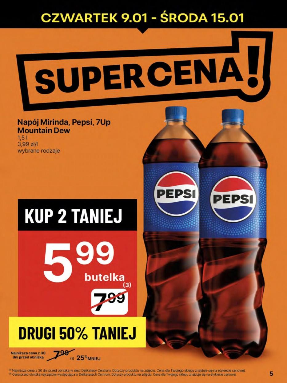 Gazetka promocyjna Delikatesy Centrum str. 5