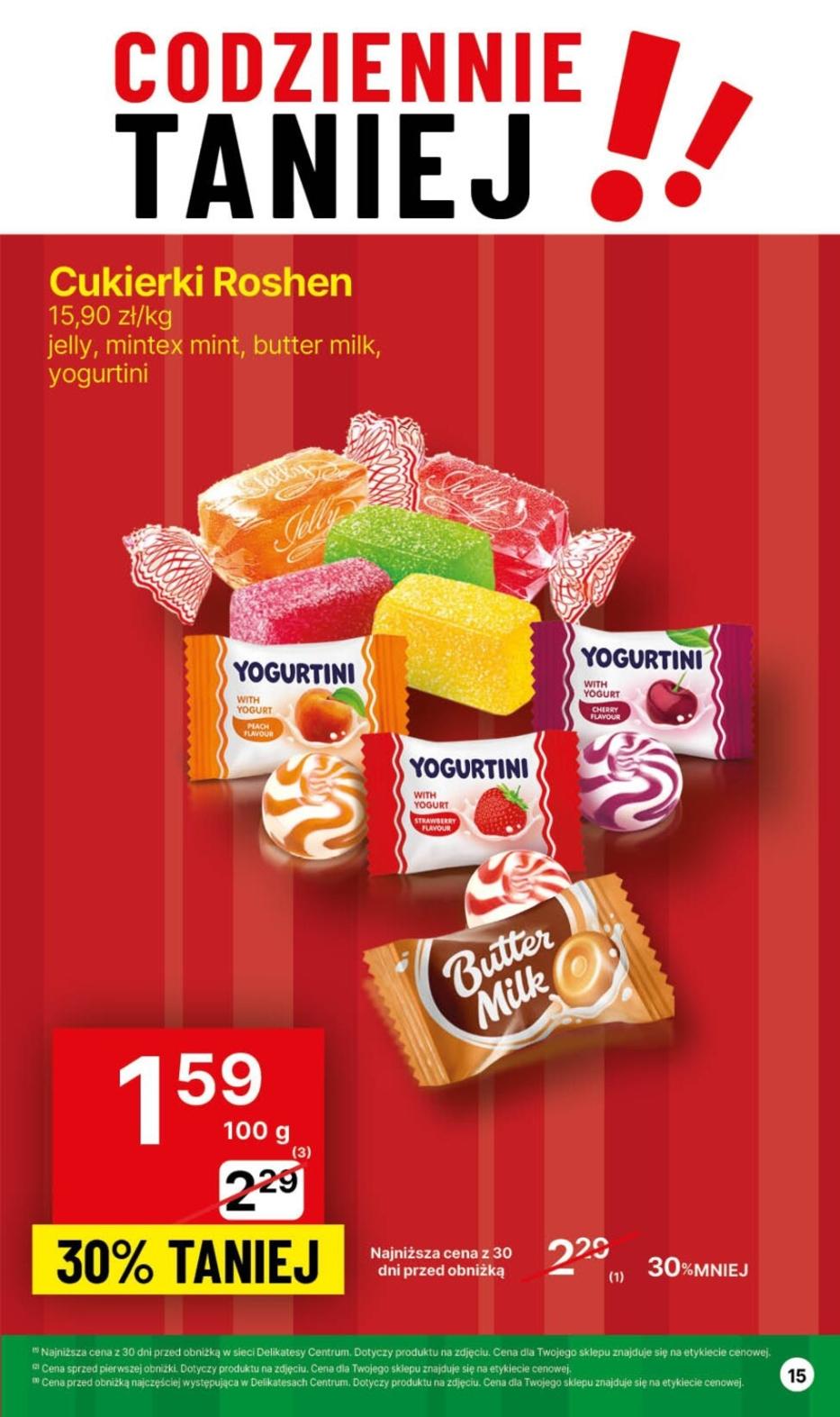 Gazetka promocyjna Delikatesy Centrum str. 15