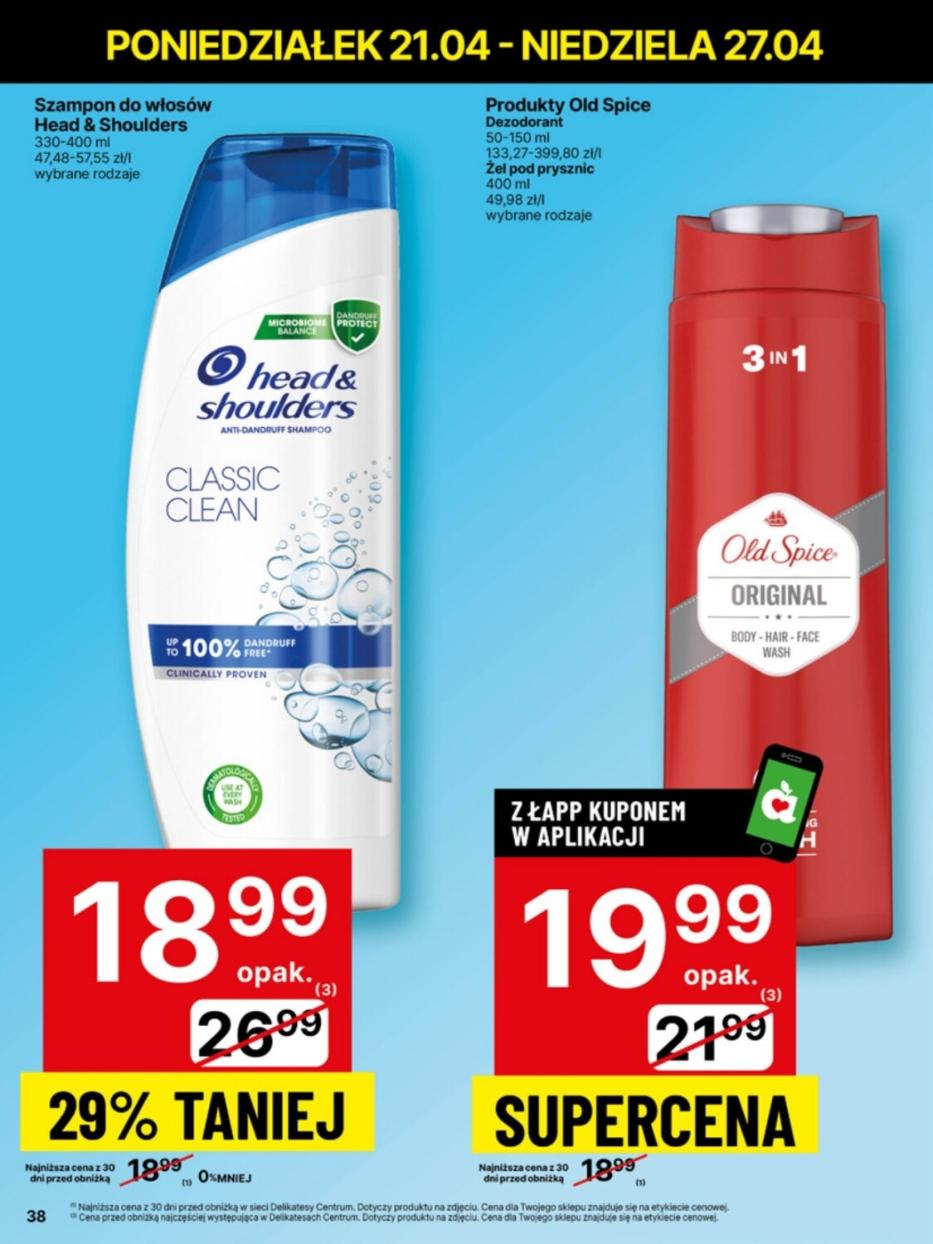 Gazetka promocyjna Delikatesy Centrum str. 38