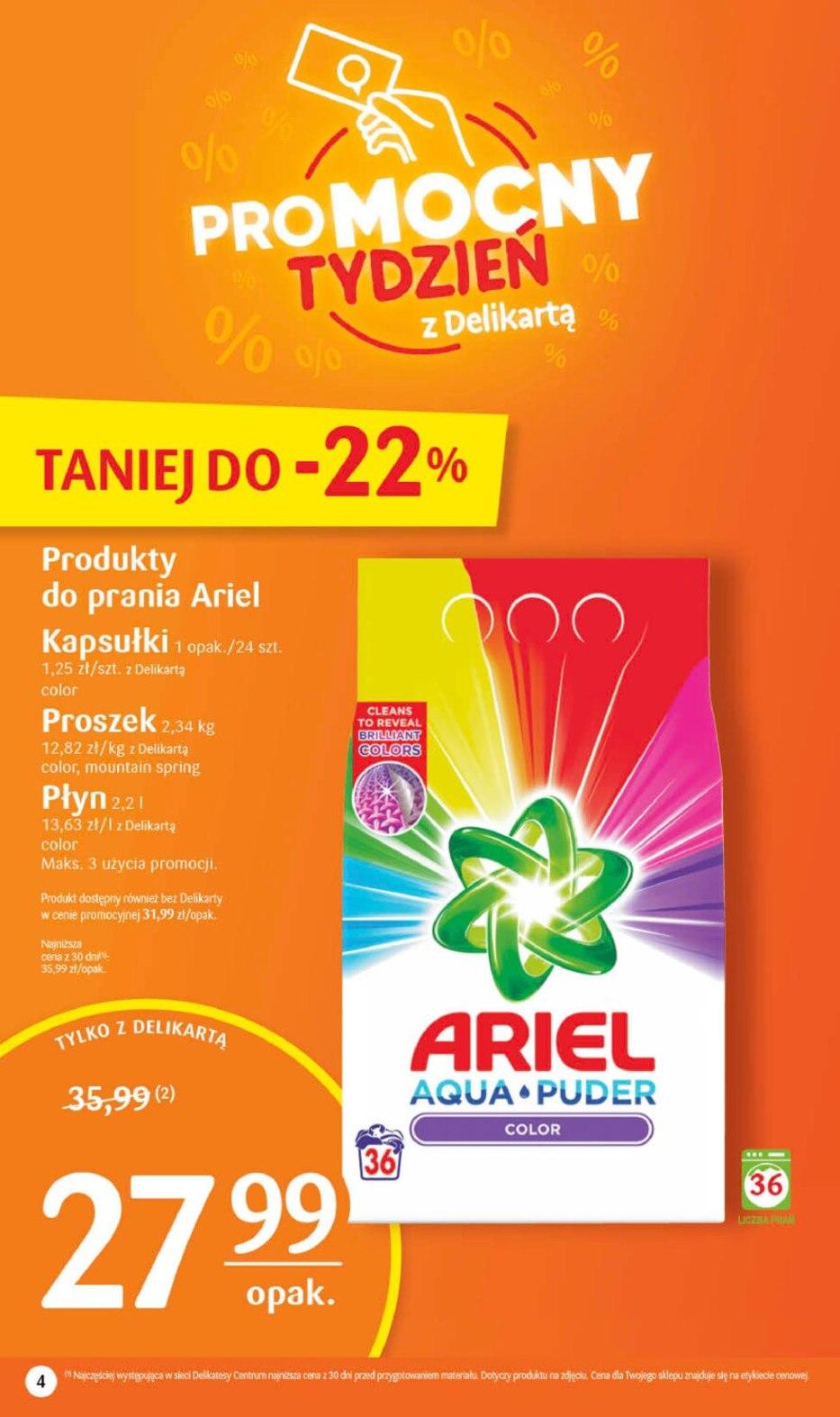 Gazetka promocyjna Delikatesy Centrum str. 4