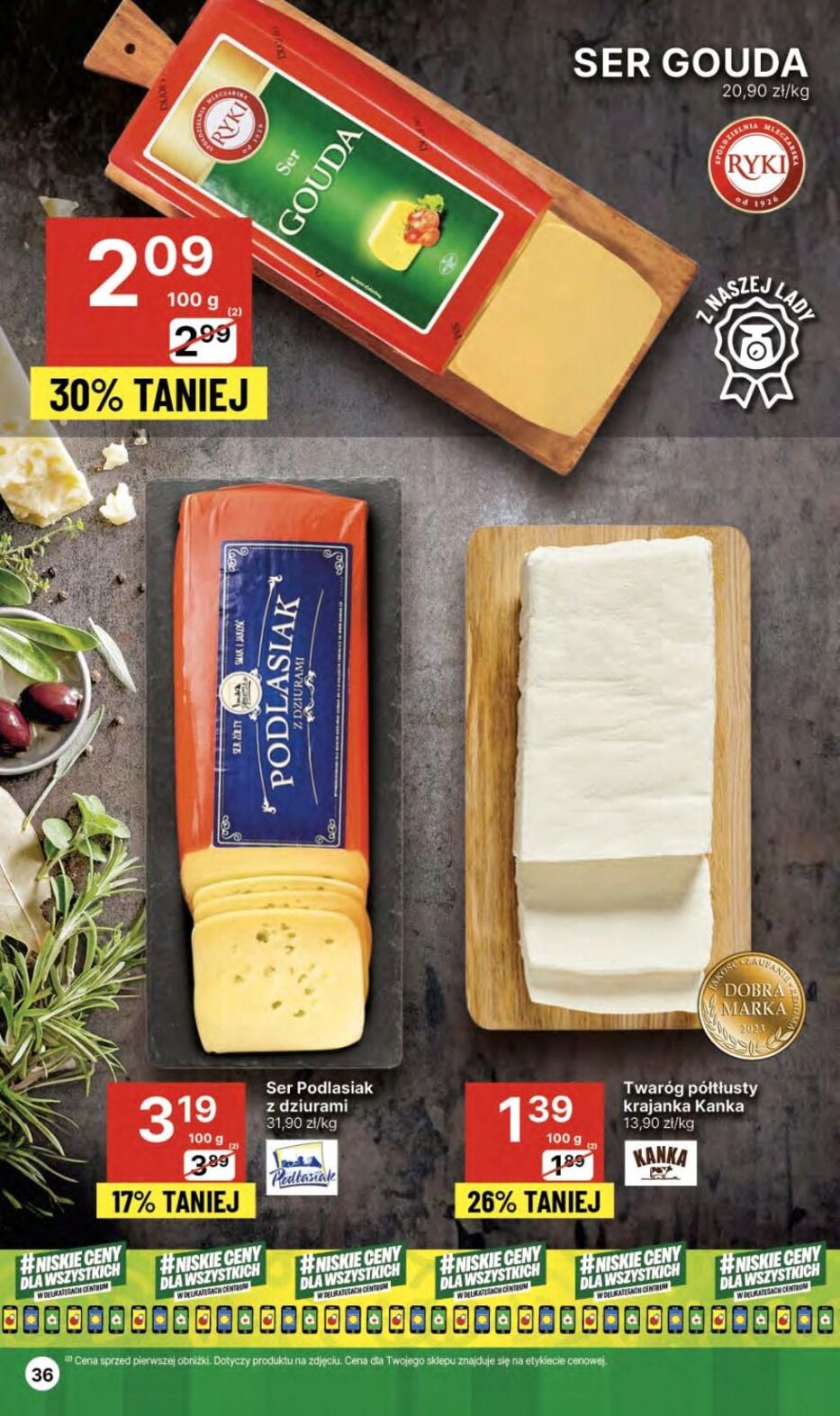 Gazetka promocyjna Delikatesy Centrum str. 36