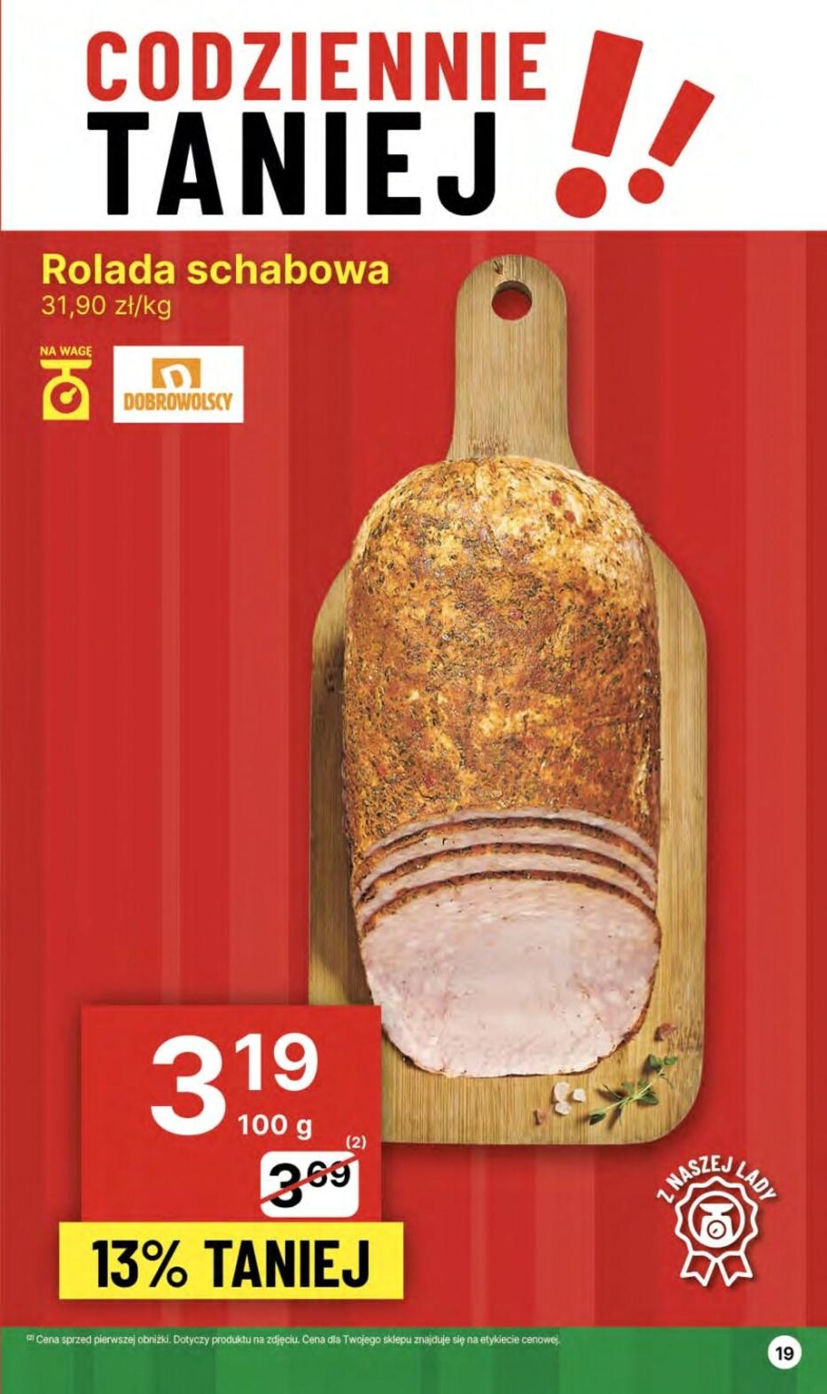 Gazetka promocyjna Delikatesy Centrum str. 19