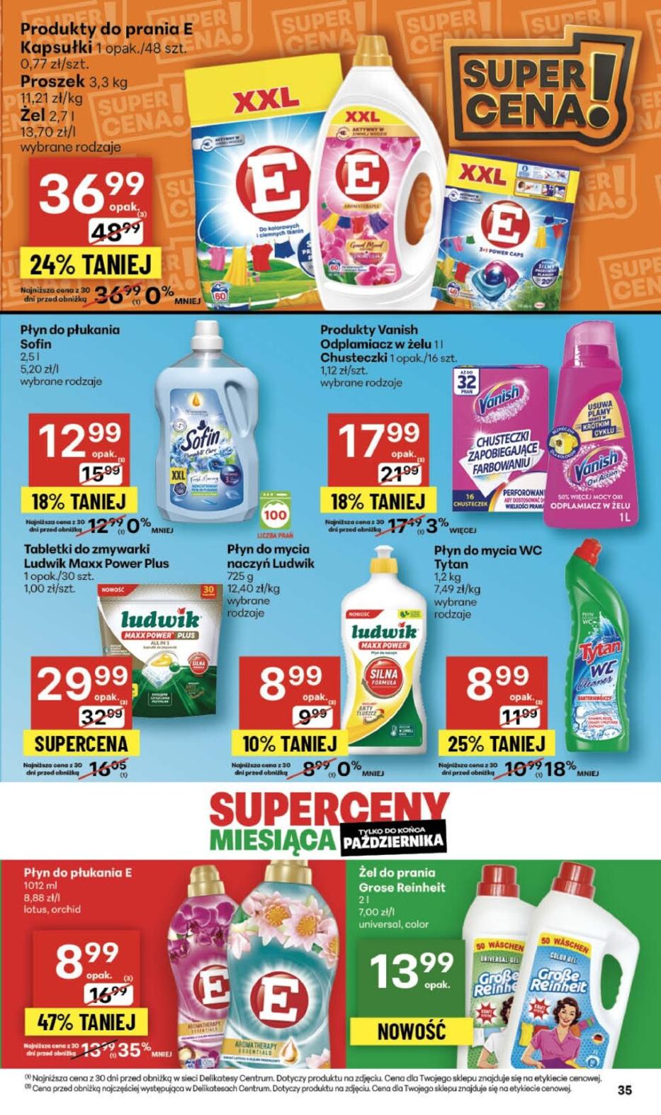 Gazetka promocyjna Delikatesy Centrum str. 35