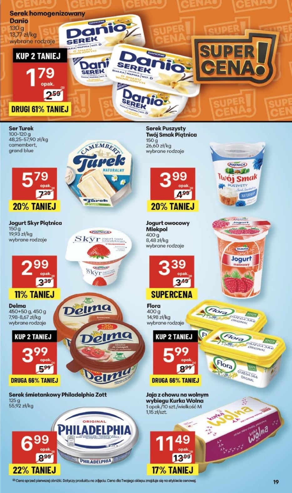 Gazetka promocyjna Delikatesy Centrum str. 19