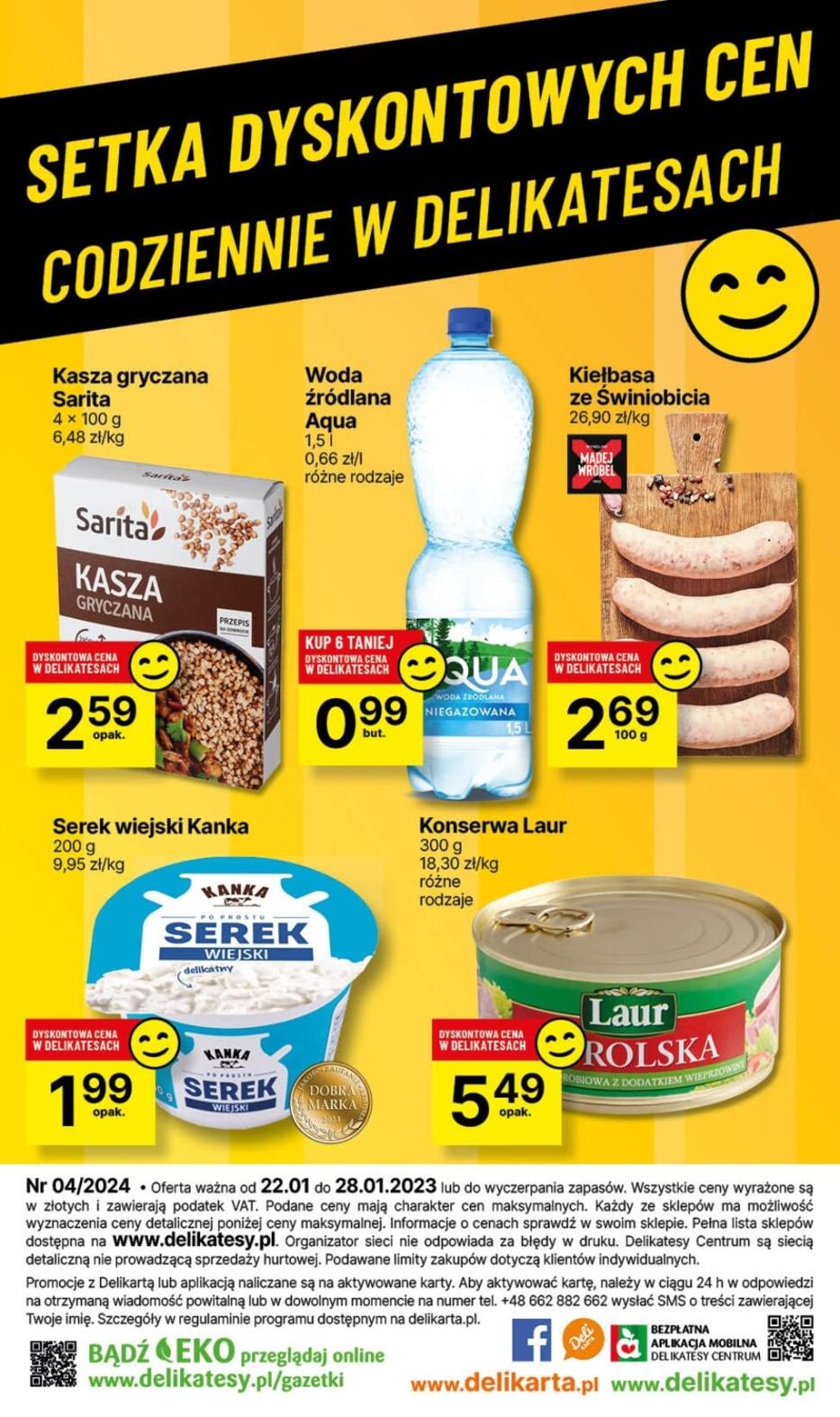 Gazetka promocyjna Delikatesy Centrum str. 20