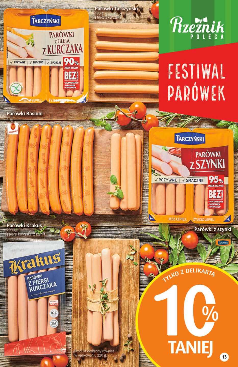 Gazetka promocyjna Delikatesy Centrum str. 13