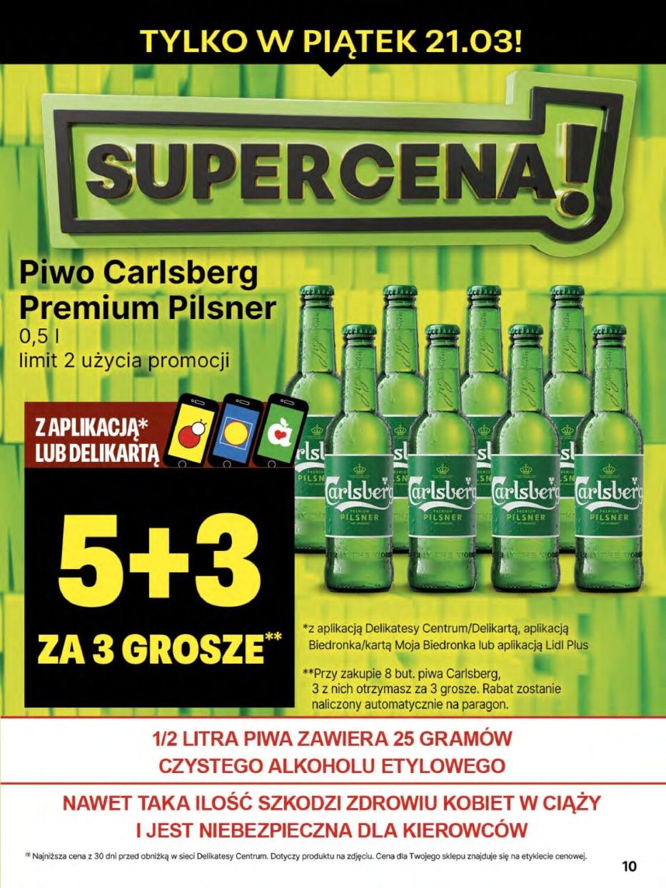 Gazetka promocyjna Delikatesy Centrum str. 10