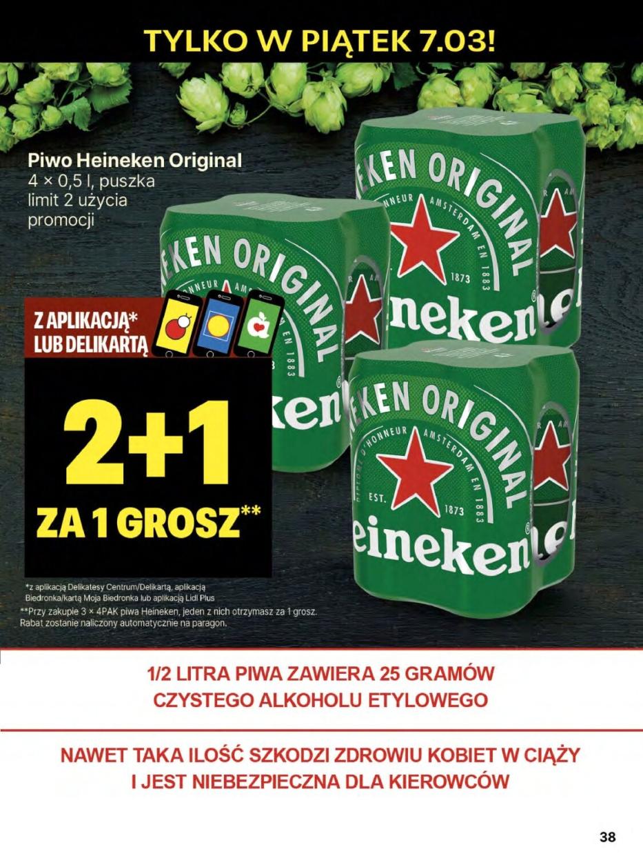 Gazetka promocyjna Delikatesy Centrum str. 38