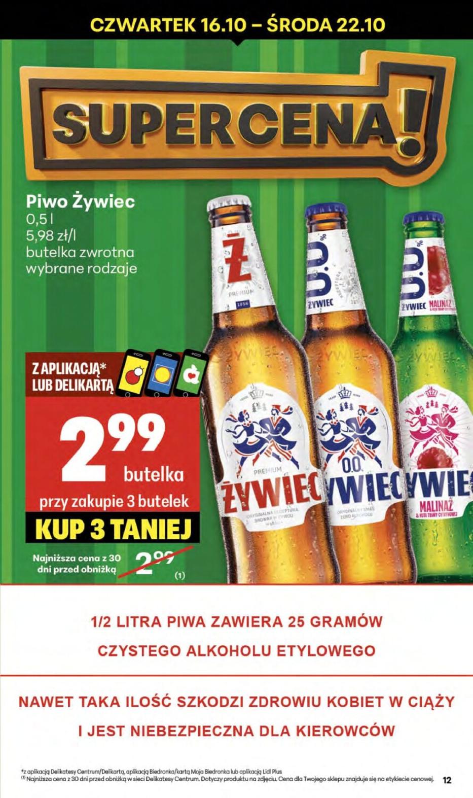 Gazetka promocyjna Delikatesy Centrum str. 12