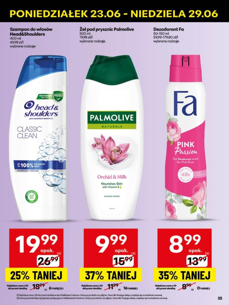 Gazetka promocyjna Delikatesy Centrum str. 35