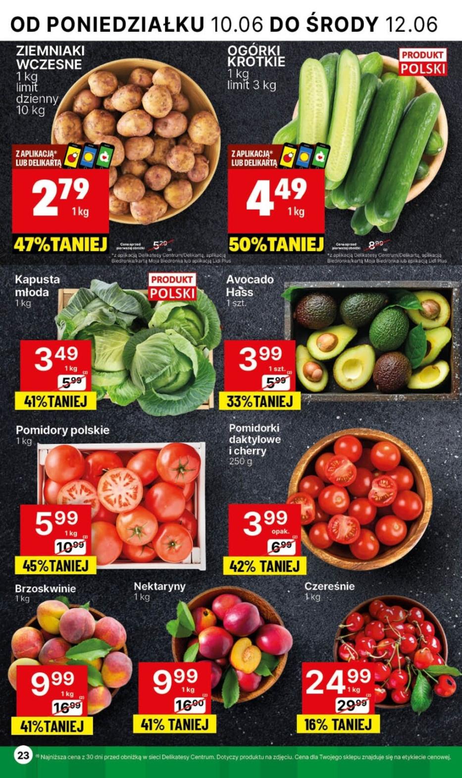 Gazetka promocyjna Delikatesy Centrum str. 23