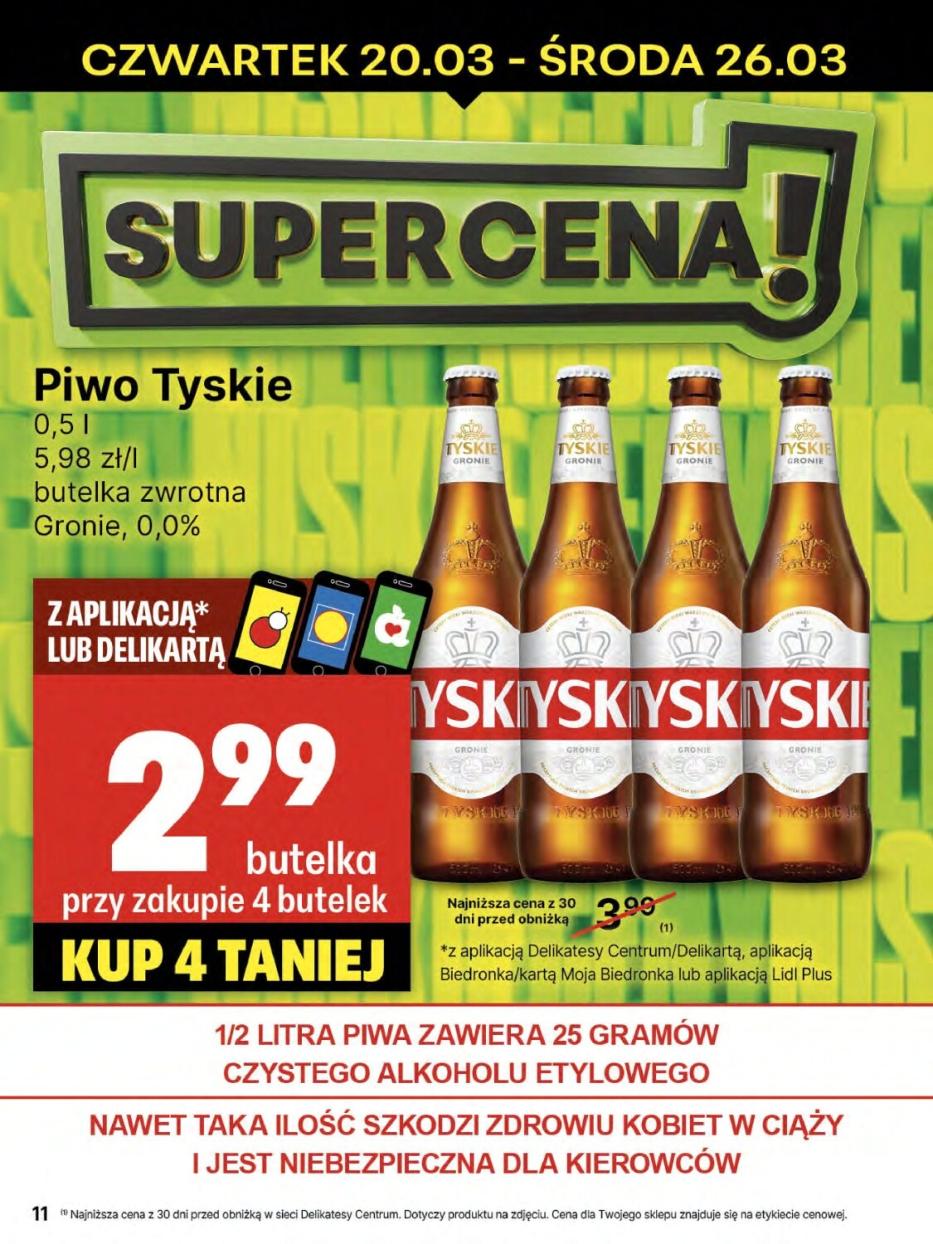 Gazetka promocyjna Delikatesy Centrum str. 11