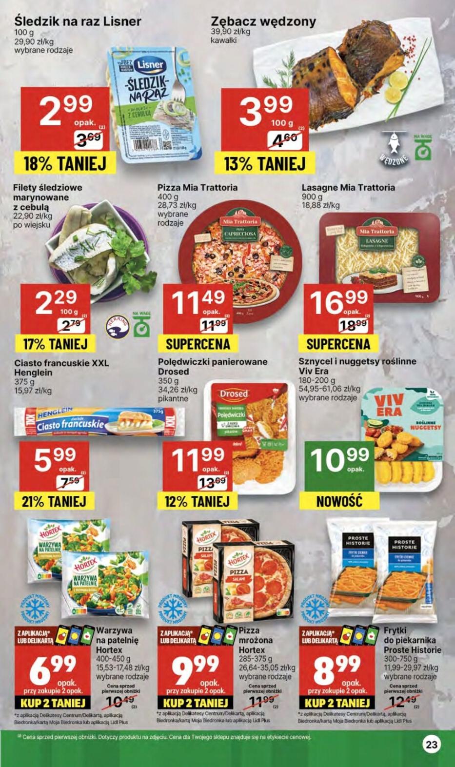 Gazetka promocyjna Delikatesy Centrum str. 23