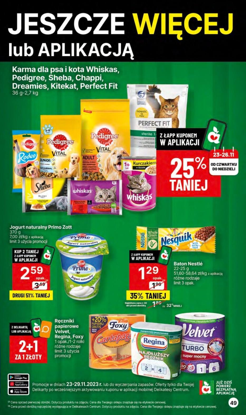 Gazetka promocyjna Delikatesy Centrum str. 49