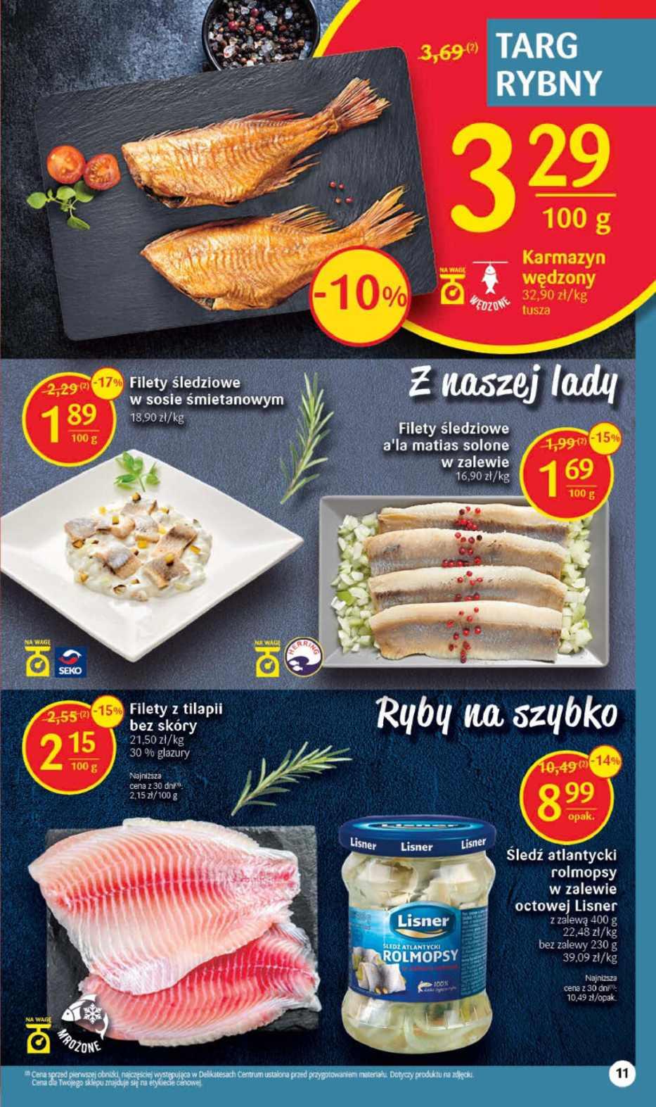 Gazetka promocyjna Delikatesy Centrum str. 11