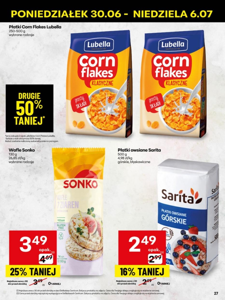 Gazetka promocyjna Delikatesy Centrum str. 27