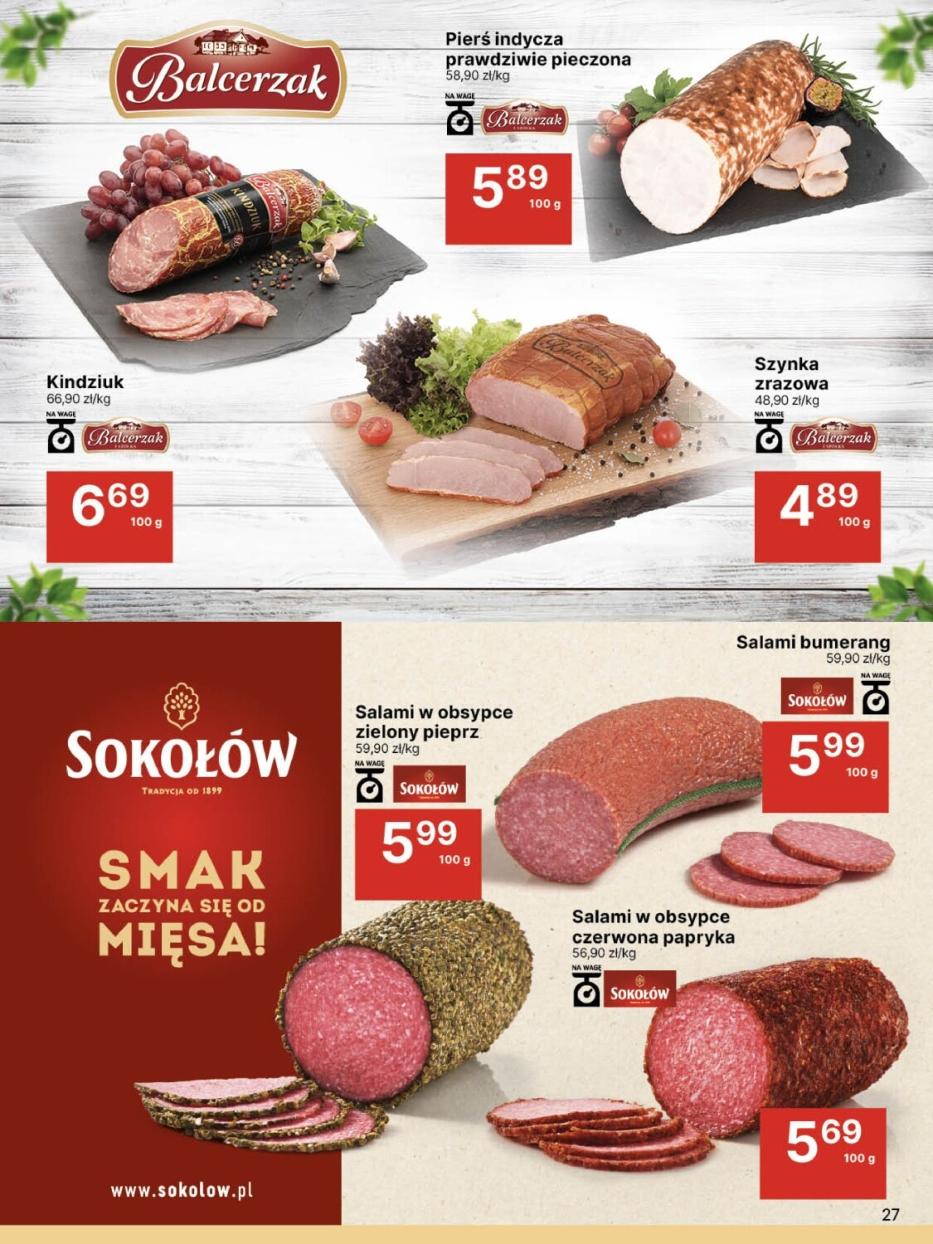 Gazetka promocyjna Delikatesy Centrum str. 27