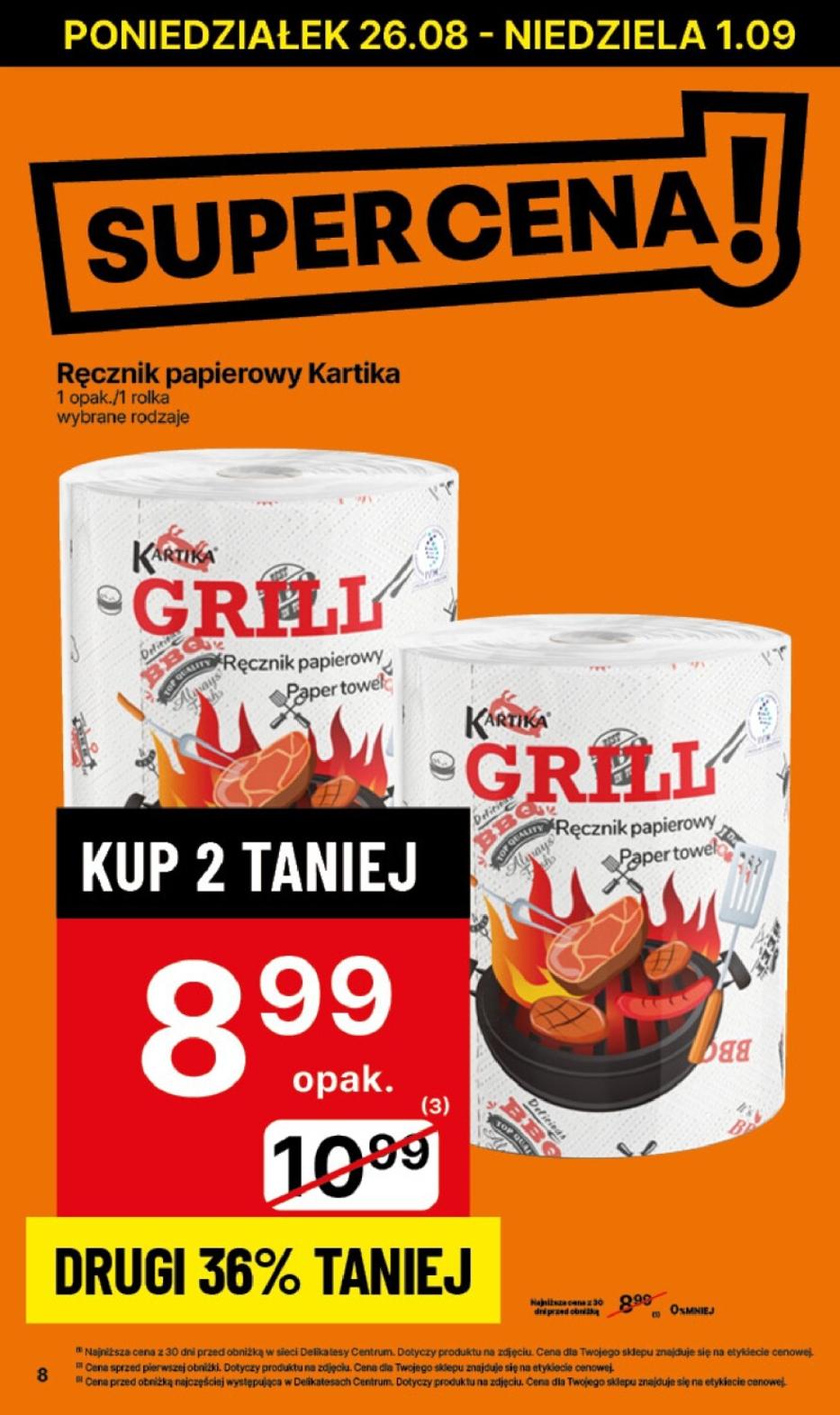 Gazetka promocyjna Delikatesy Centrum str. 8
