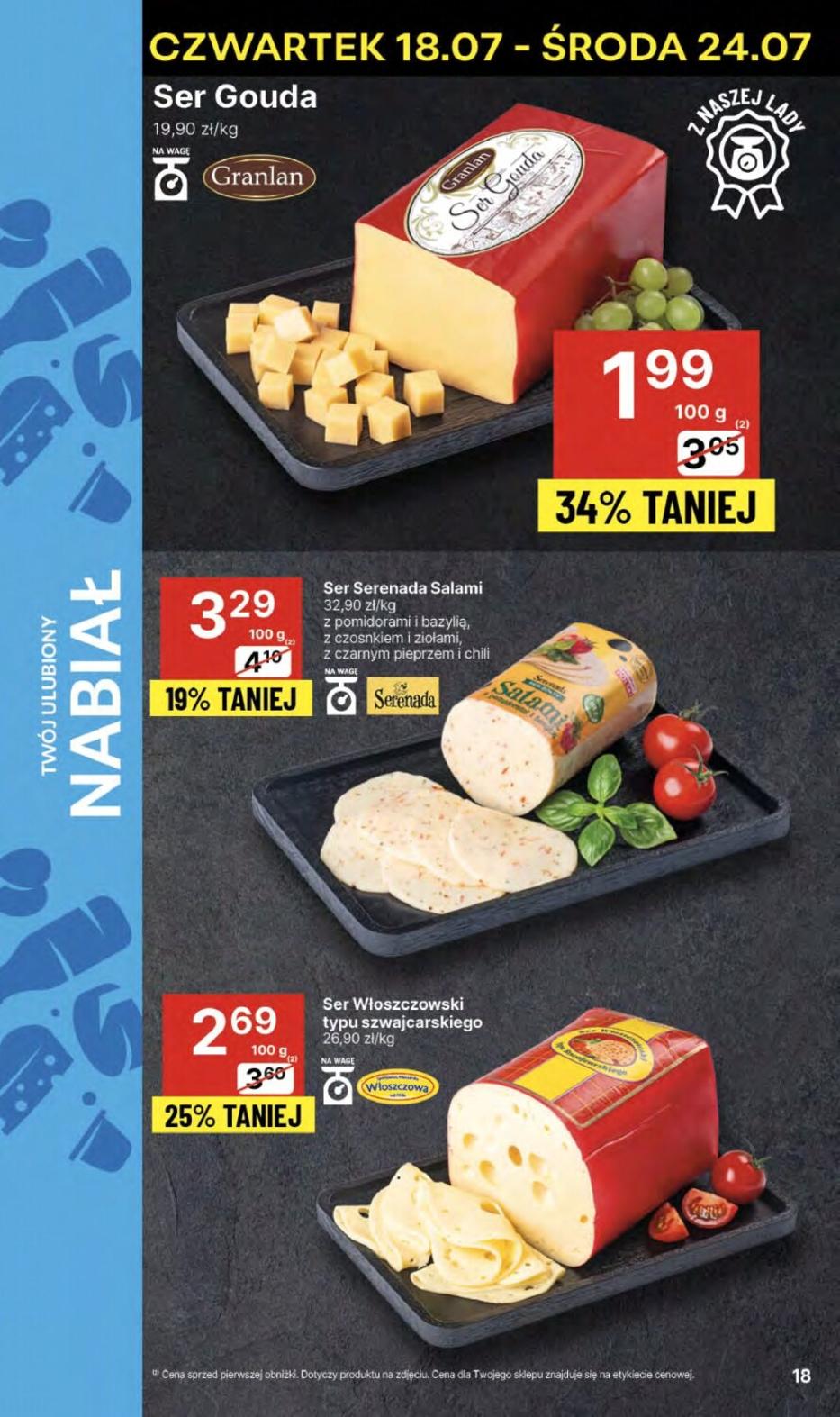 Gazetka promocyjna Delikatesy Centrum str. 18