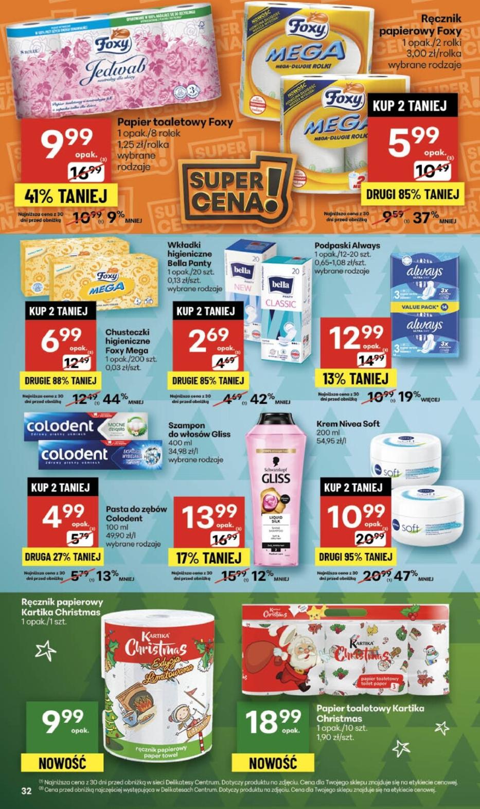 Gazetka promocyjna Delikatesy Centrum str. 32