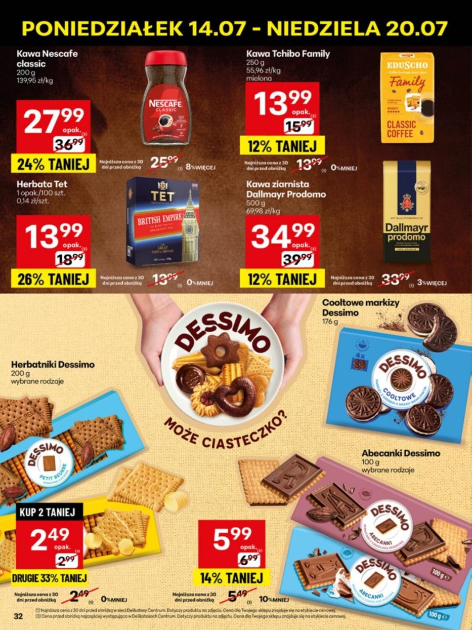 Gazetka promocyjna Delikatesy Centrum str. 32