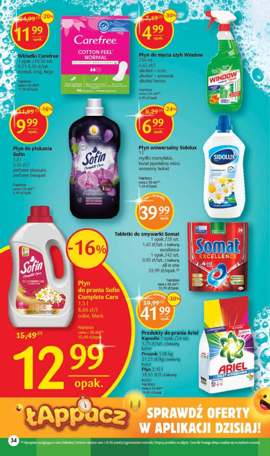 Gazetka promocyjna Delikatesy Centrum str. 34