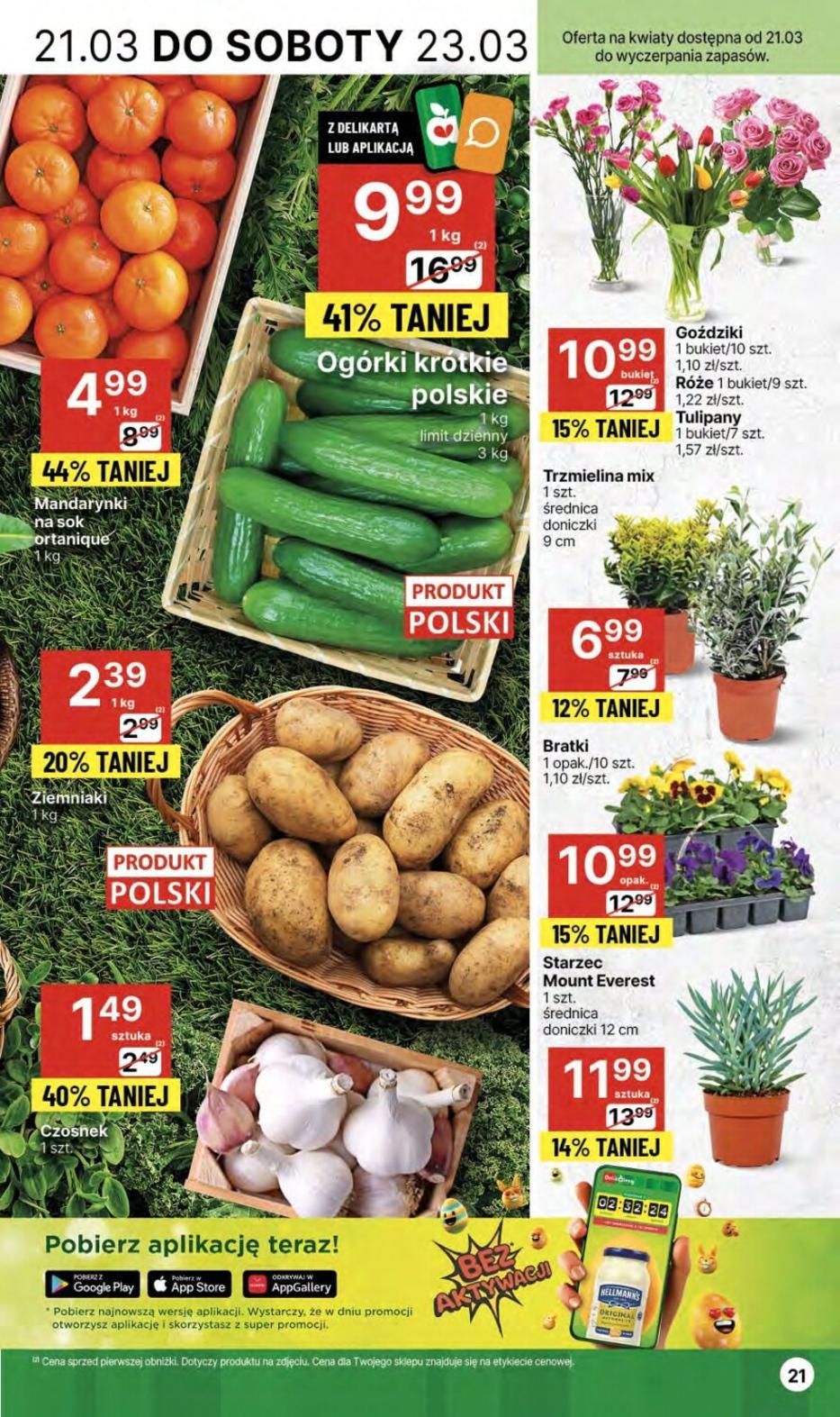 Gazetka promocyjna Delikatesy Centrum str. 21