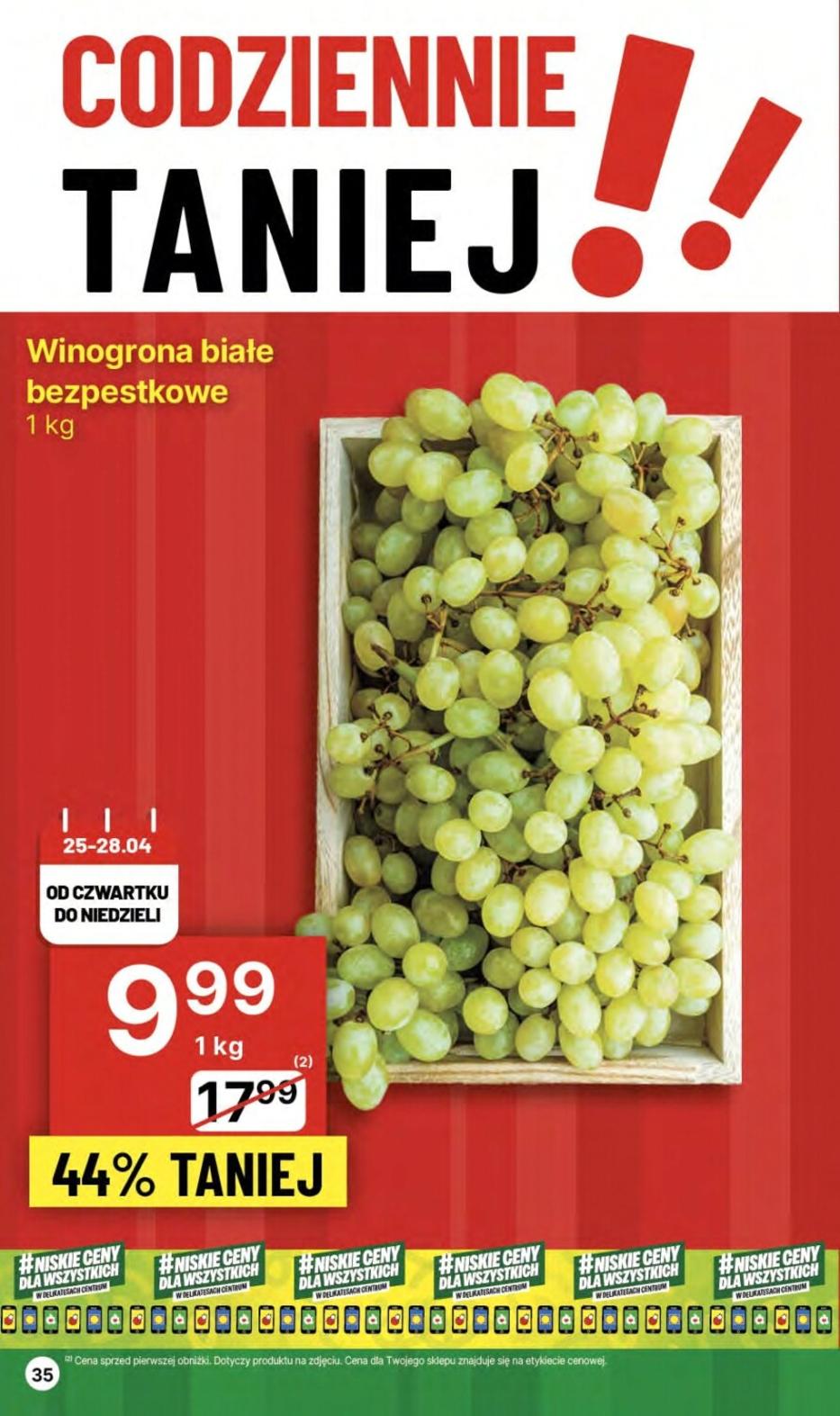 Gazetka promocyjna Delikatesy Centrum str. 35