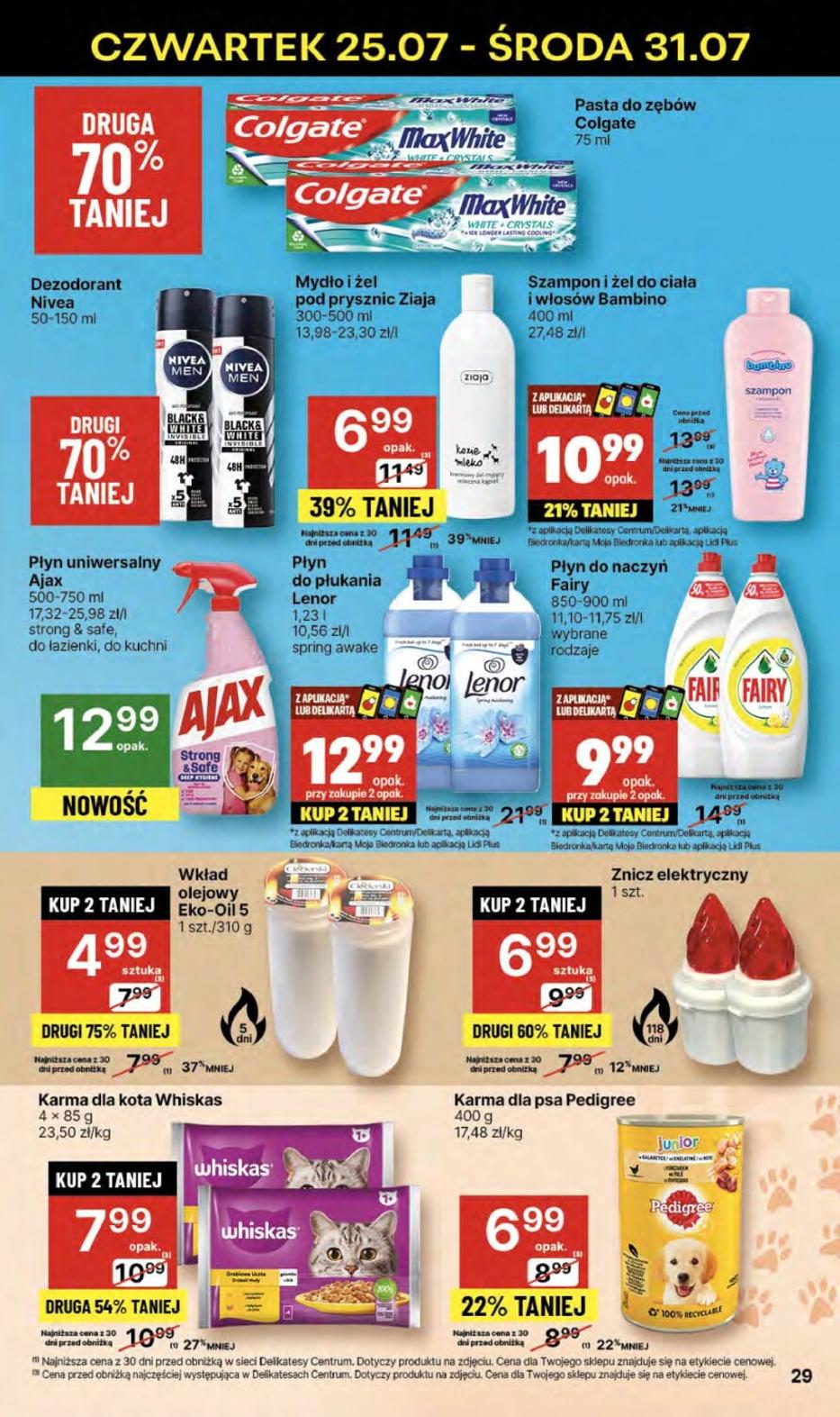 Gazetka promocyjna Delikatesy Centrum str. 29