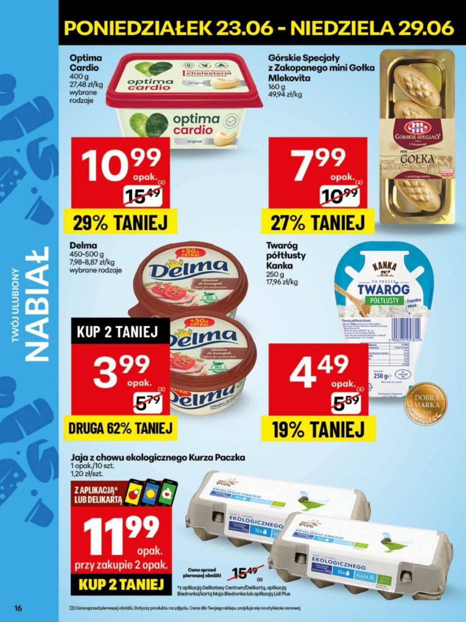 Gazetka promocyjna Delikatesy Centrum str. 16