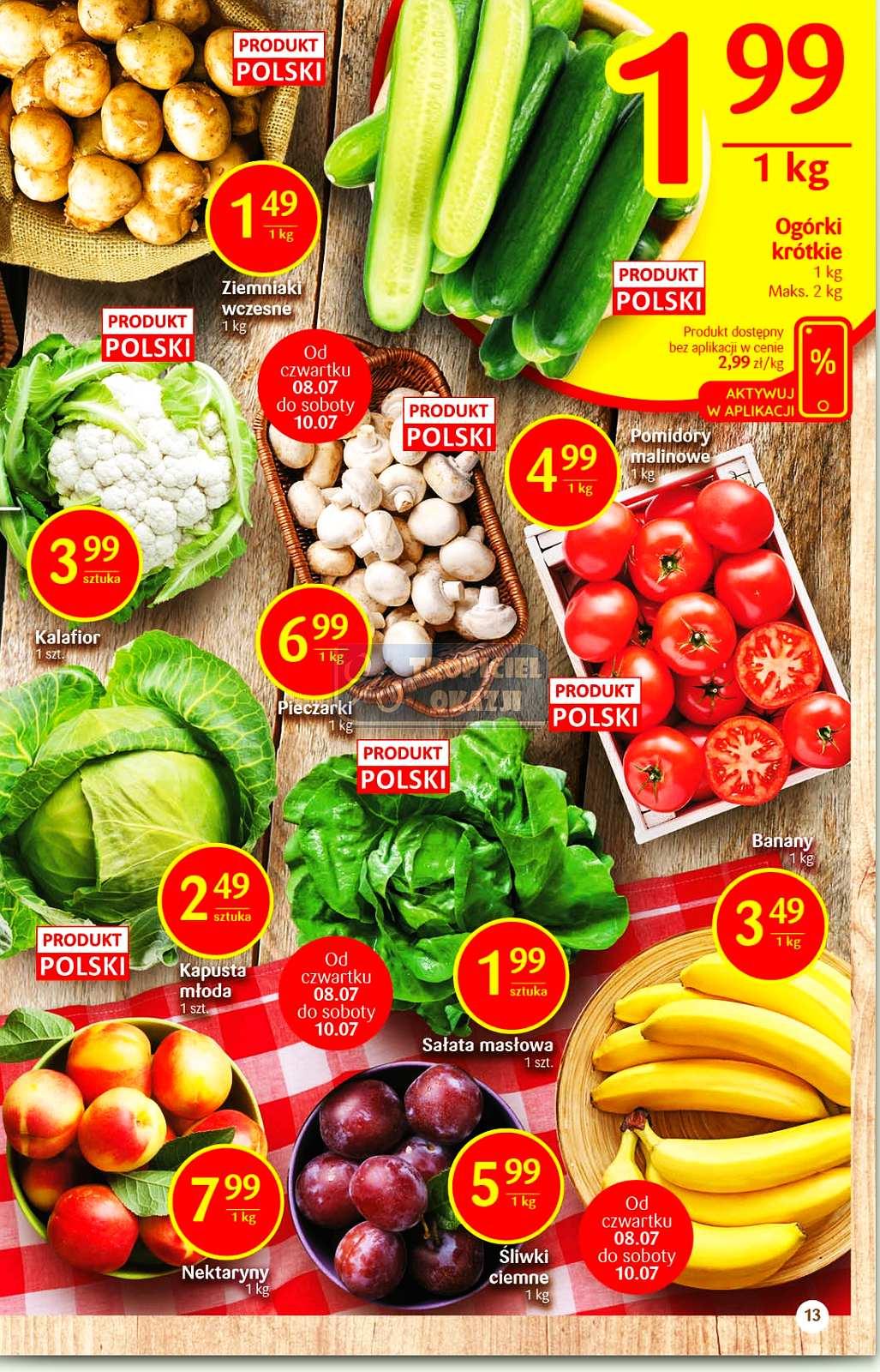 Gazetka promocyjna Delikatesy Centrum str. 13