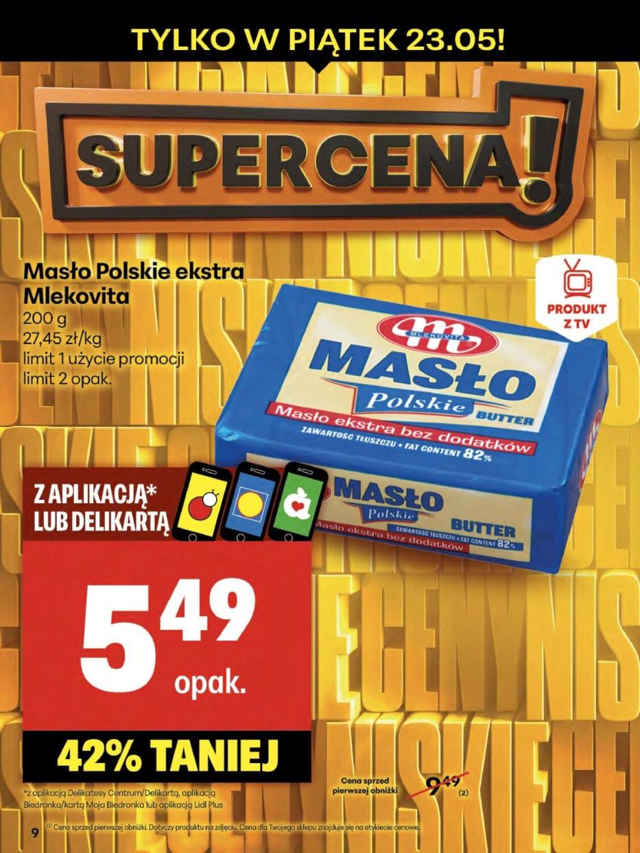 Gazetka promocyjna Delikatesy Centrum str. 9