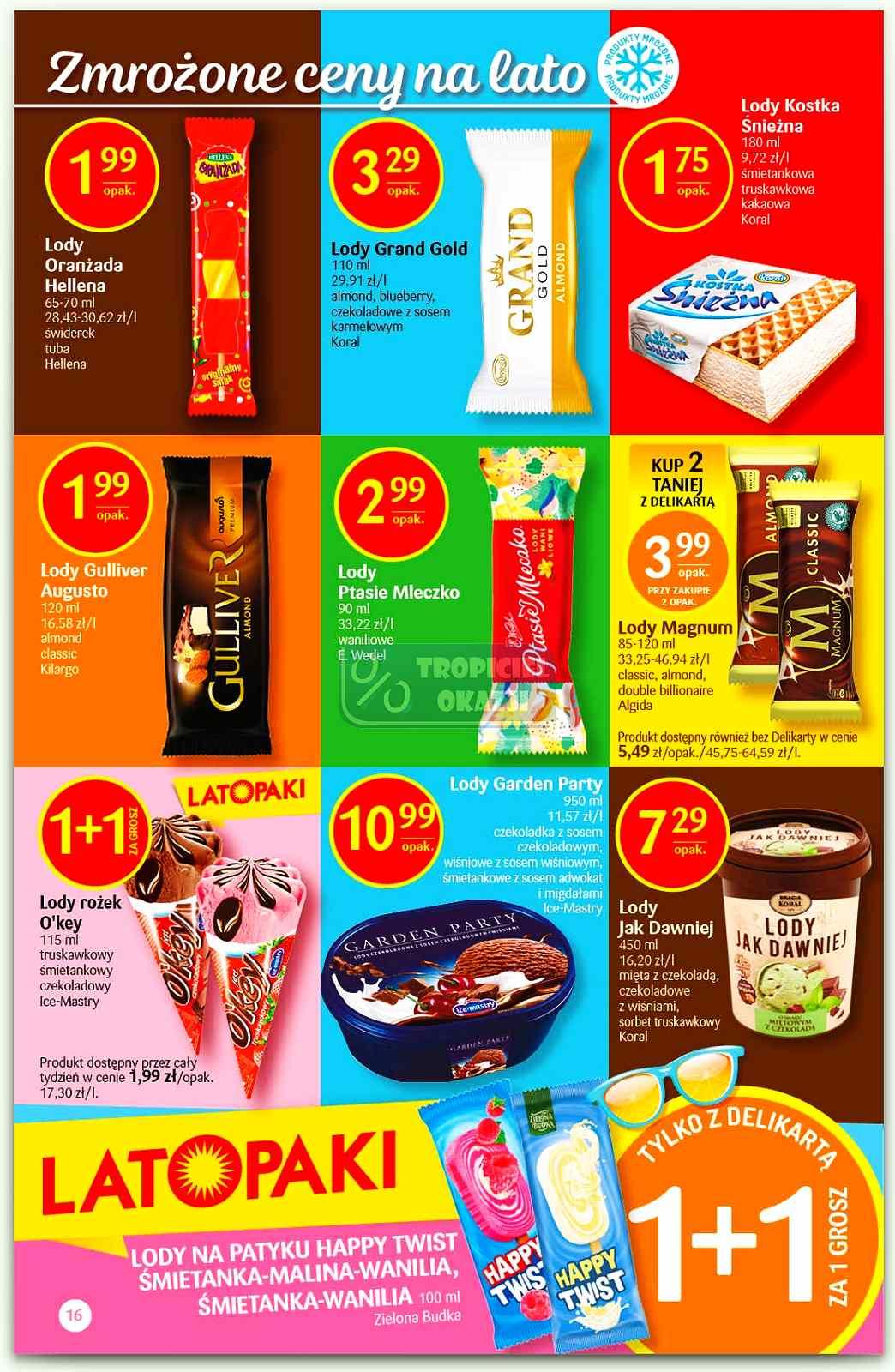 Gazetka promocyjna Delikatesy Centrum str. 16