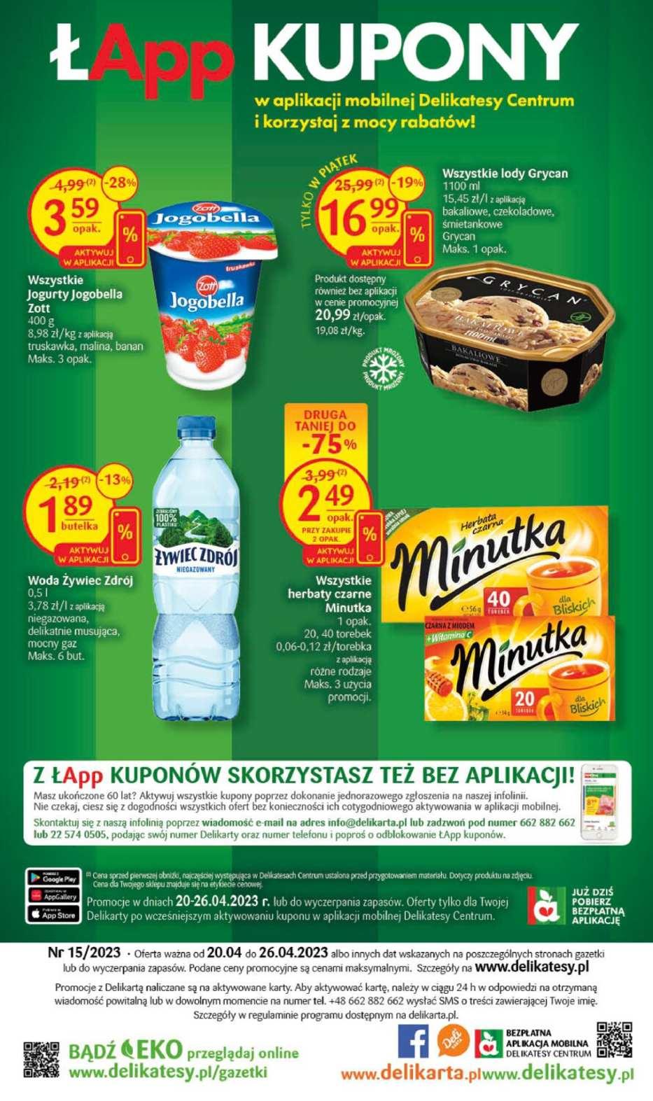 Gazetka promocyjna Delikatesy Centrum str. 32