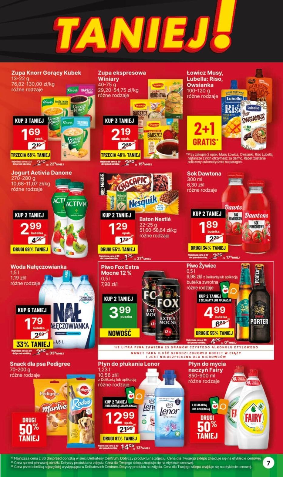 Gazetka promocyjna Delikatesy Centrum str. 7