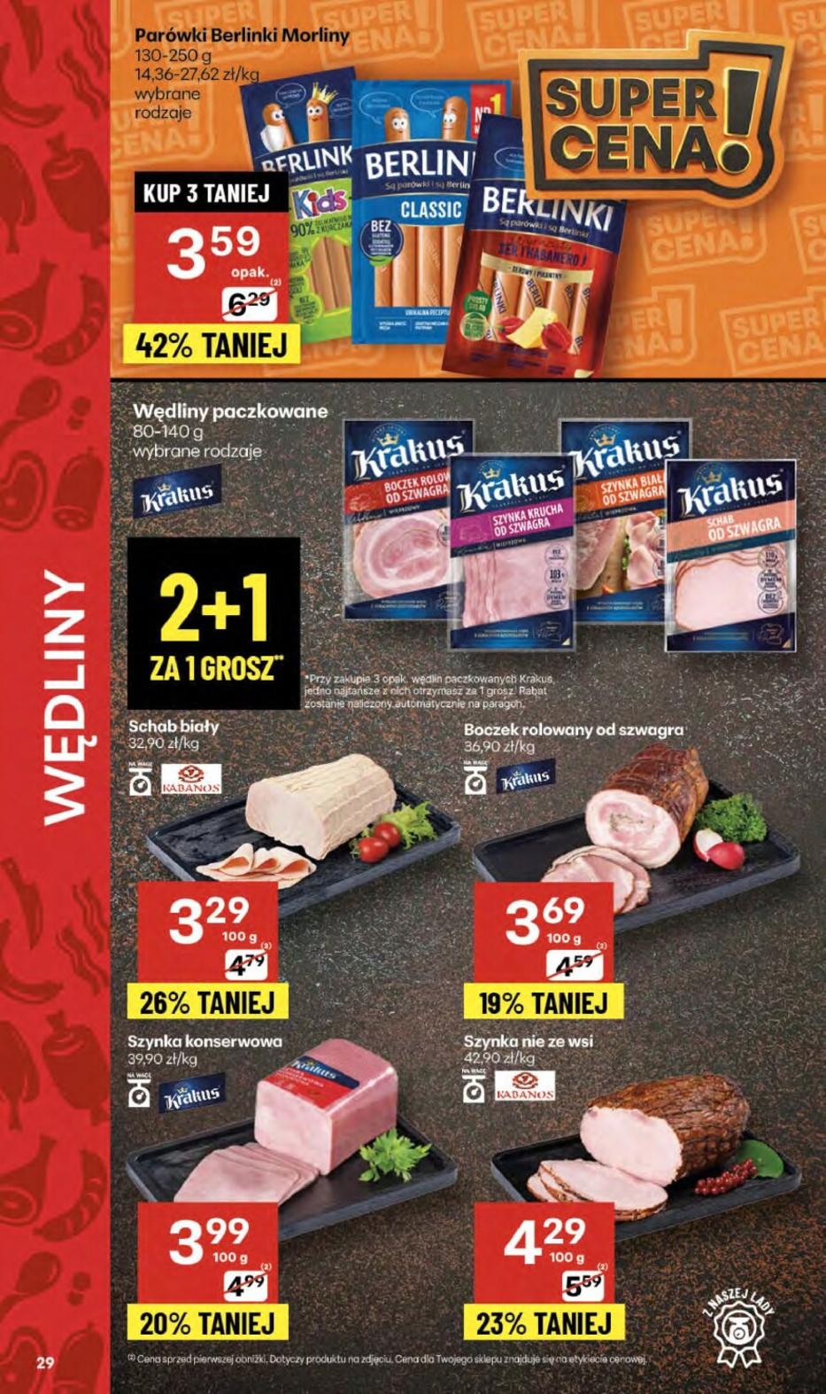 Gazetka promocyjna Delikatesy Centrum str. 29