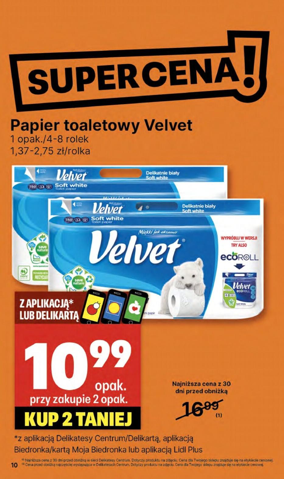 Gazetka promocyjna Delikatesy Centrum str. 10