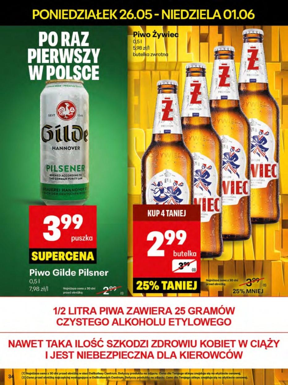 Gazetka promocyjna Delikatesy Centrum str. 34