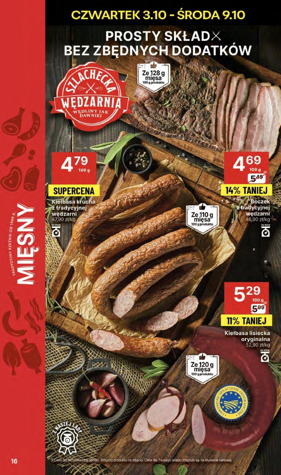 Gazetka promocyjna Delikatesy Centrum str. 16