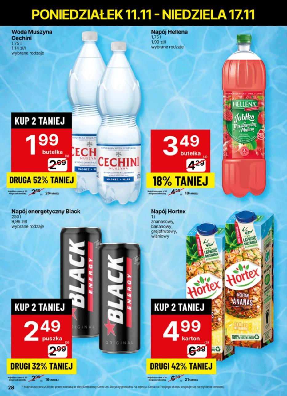 Gazetka promocyjna Delikatesy Centrum str. 28