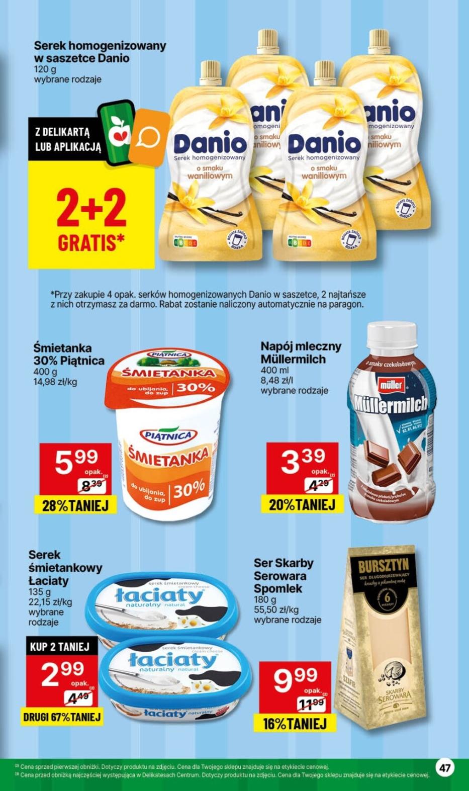 Gazetka promocyjna Delikatesy Centrum str. 47
