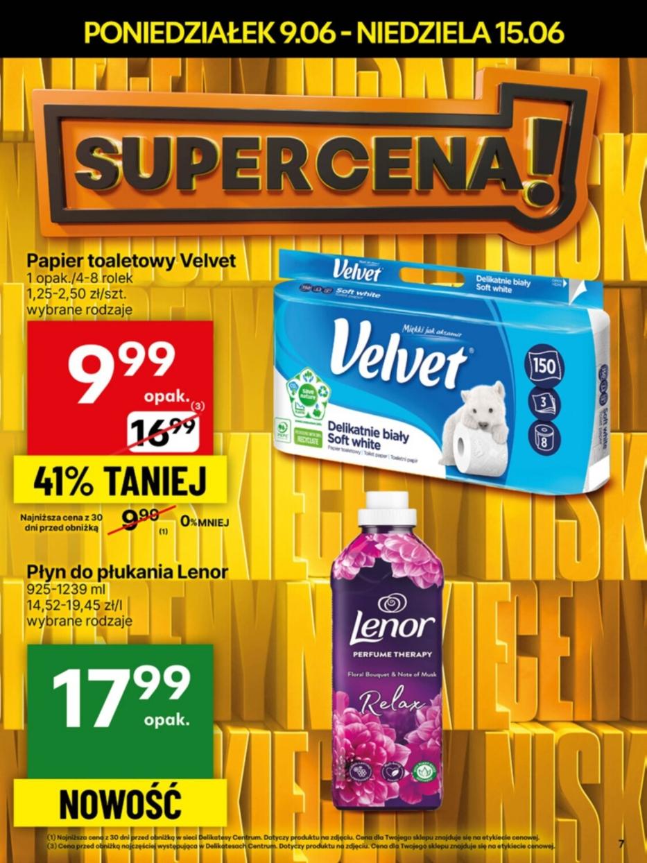 Gazetka promocyjna Delikatesy Centrum str. 7