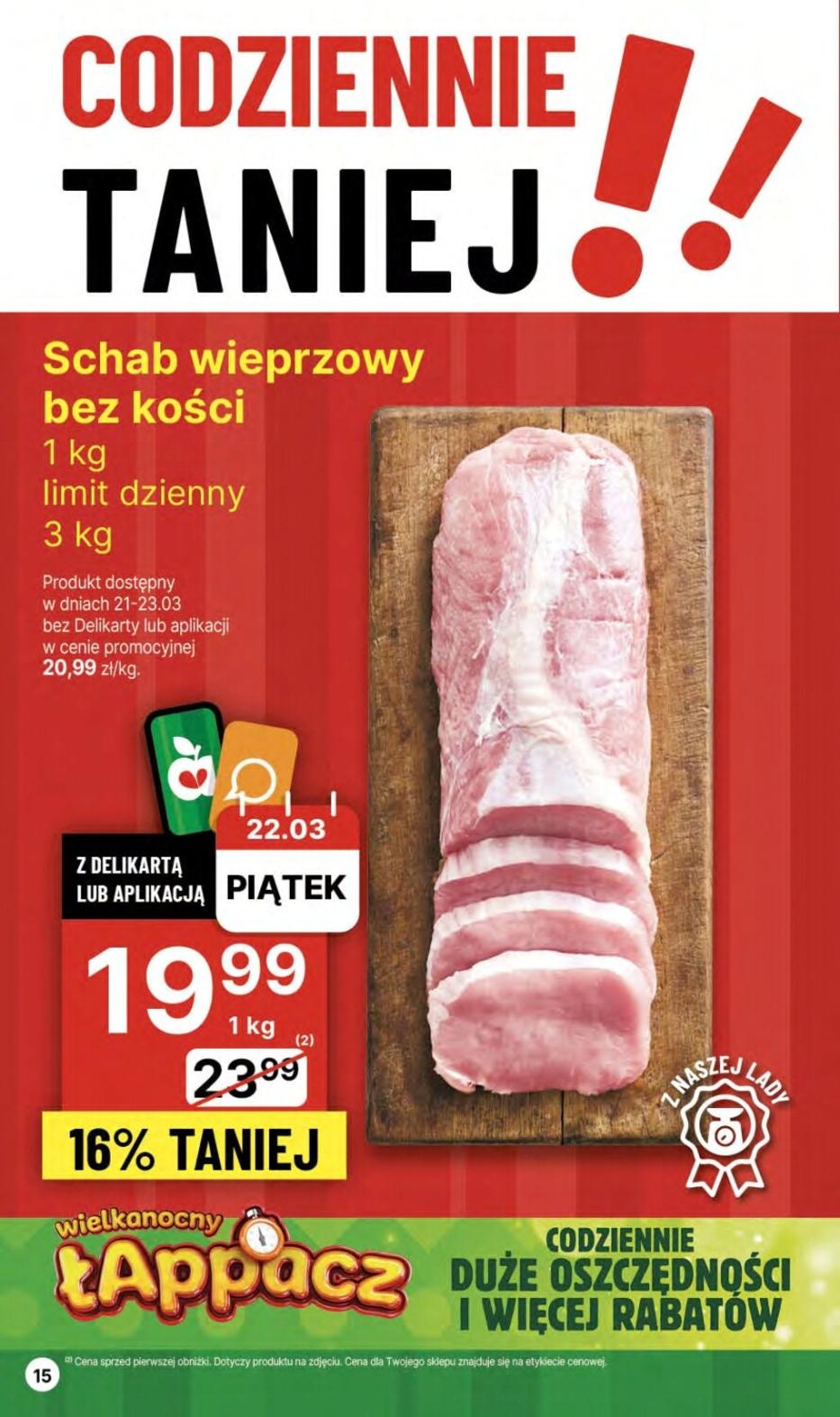 Gazetka promocyjna Delikatesy Centrum str. 15