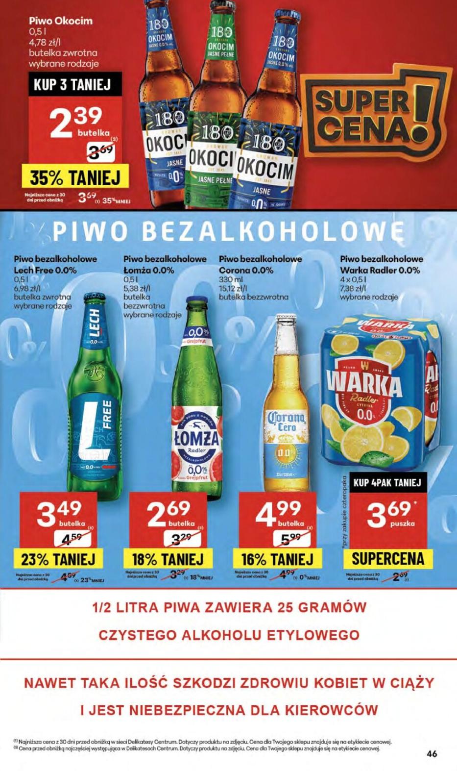 Gazetka promocyjna Delikatesy Centrum str. 46