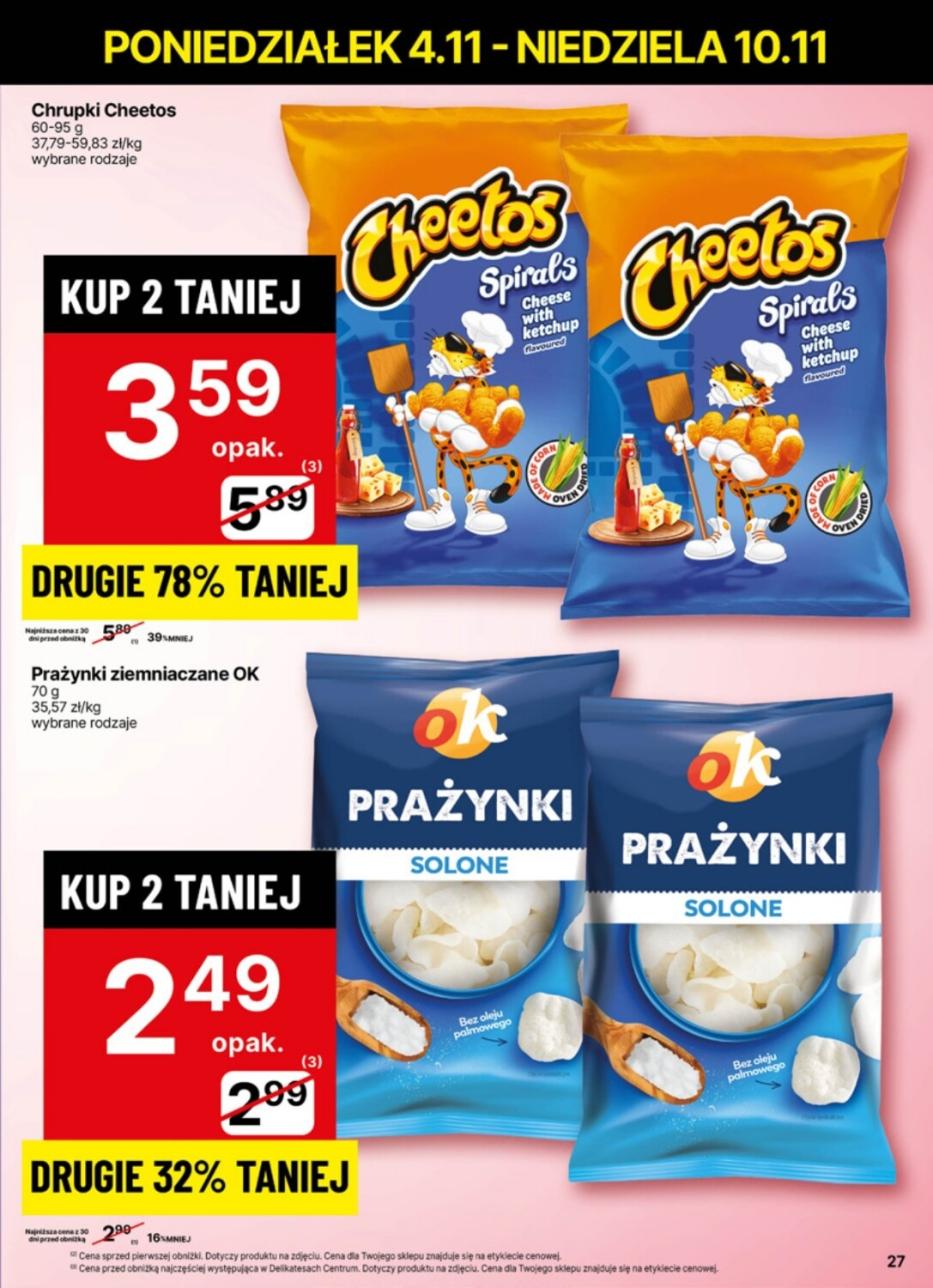 Gazetka promocyjna Delikatesy Centrum str. 27