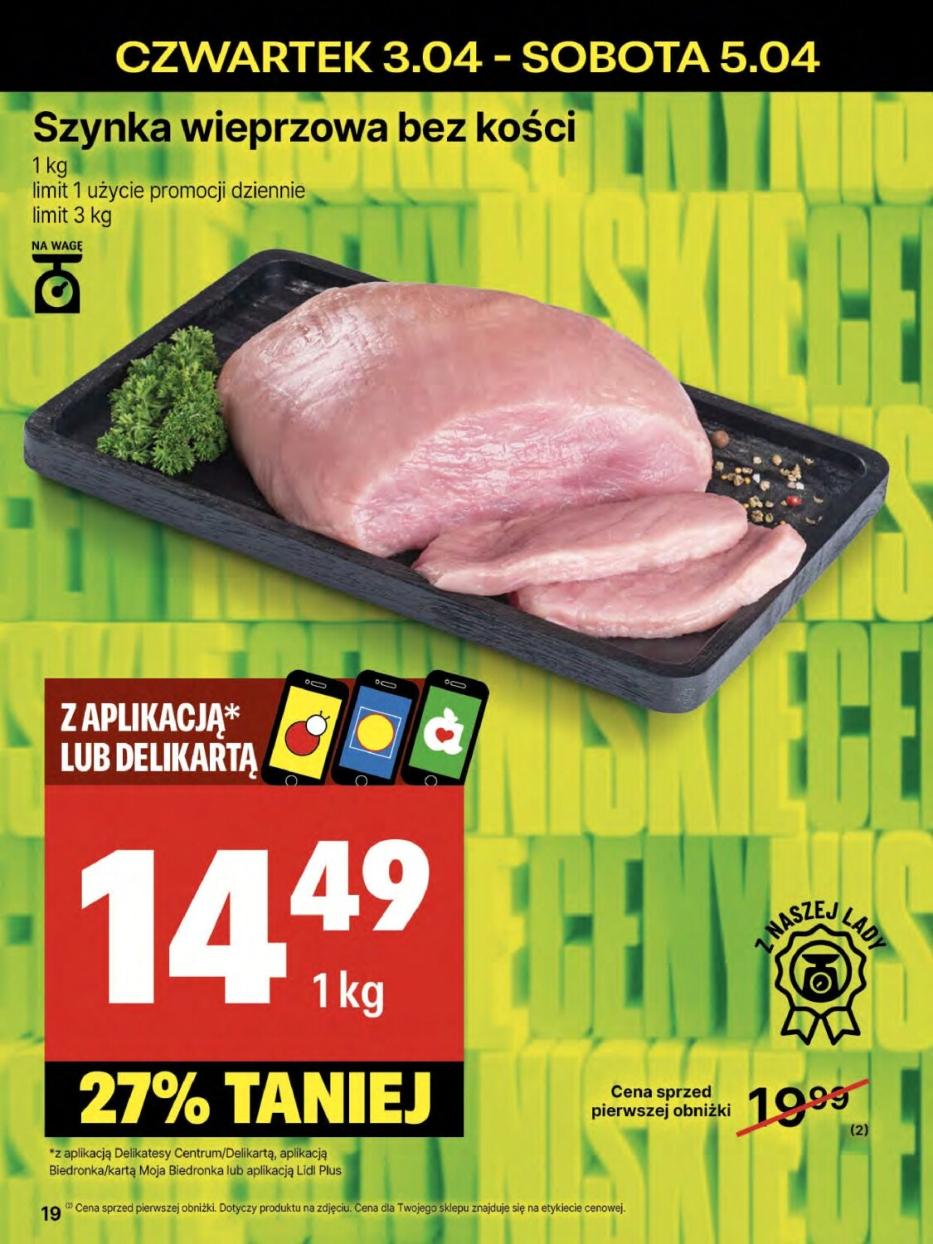 Gazetka promocyjna Delikatesy Centrum str. 19