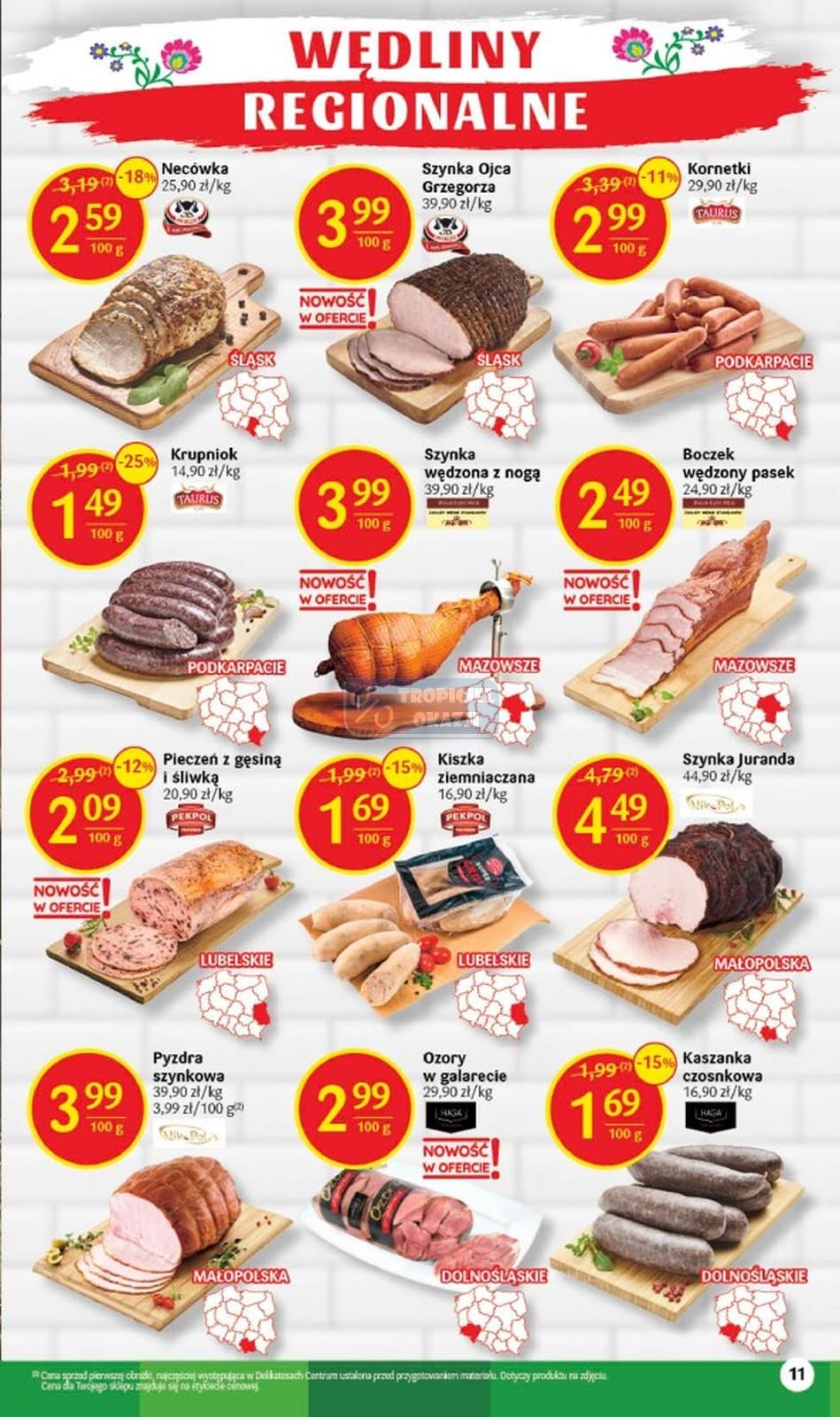 Gazetka promocyjna Delikatesy Centrum str. 11
